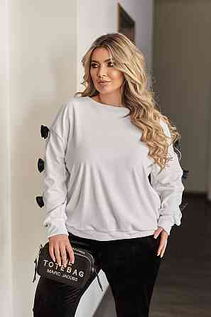 Модний велюровий костюм двійка "Dolce" | Норма і батал Київ