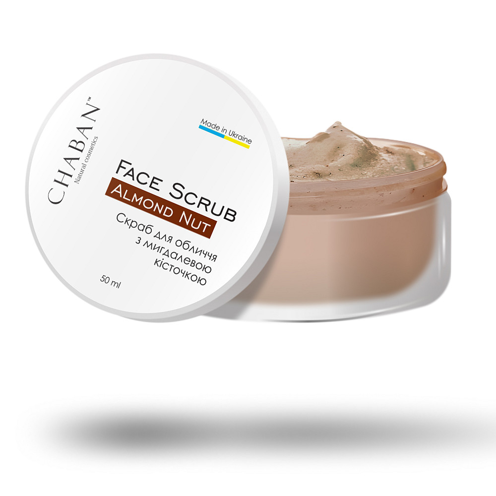 Скраб для лица с миндальной косточкой Chaban 50 мл Киев - изображение 1