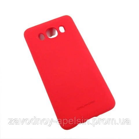 Samsung J5 J510 2016 чохол червоний Jelly Case red Одеса - фото 1