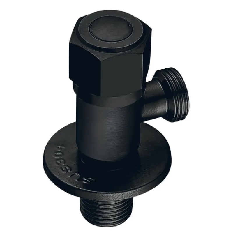 Кран для підключення сантехприладів Mixxus VAL-06-1/2x1/2 Black з нержавіючої сталі SUS304(чорн.) (MI6058)   ( 28188 ) Харьков - изображение 1