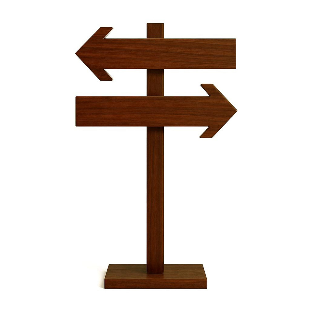 Підлогова стрілка-покажчик "Довазель" терракот Миколаїв - фото 1