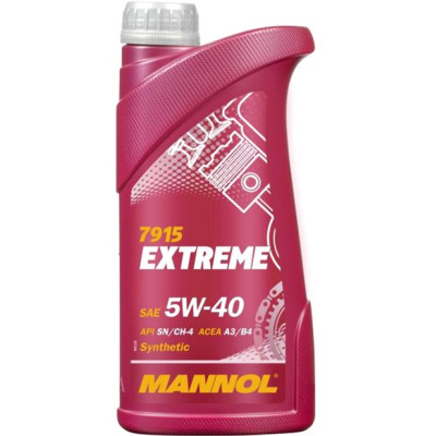 Моторное масло Mannol EXTREME 1л 5W-40 (MN7915-1) Винница - изображение 1