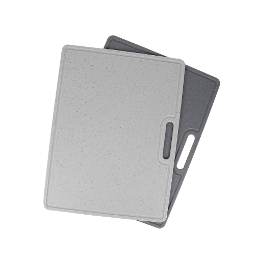 Набір дошок кухонних (2 дошки + підставка) сірий 10079 KAMILLE Житомир