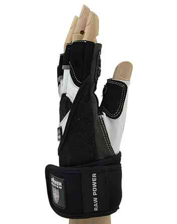 Рукавички для фітнесу Power System PS-2850 Raw Power Black/White L Кам'янське