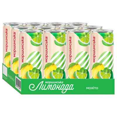 Напій Моршинська соковмісний Лимонада зі смаком Мохіто 0.33 л (4820017003049) Вінниця