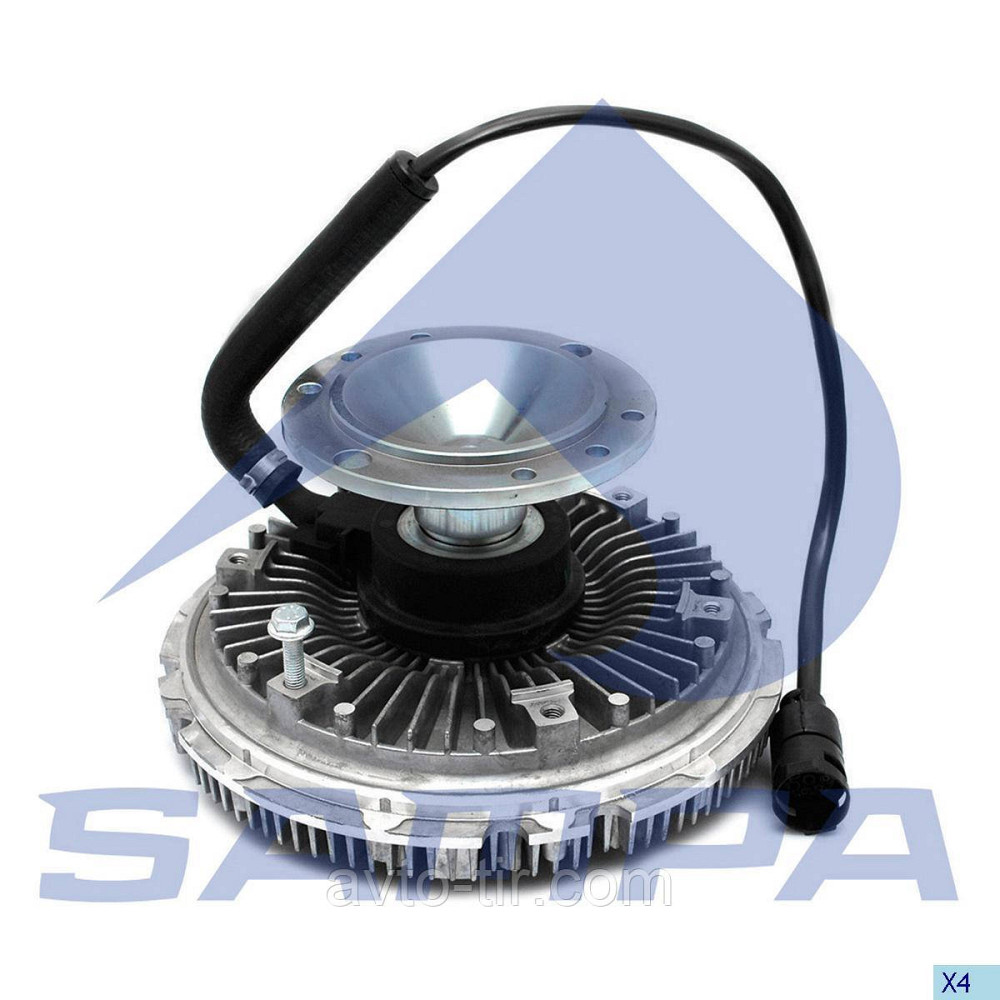 Вискомуфта вентилятора DAF XF95 1427573 1427574 1666098 1666099 1680935 1680936 Луцк - изображение 1