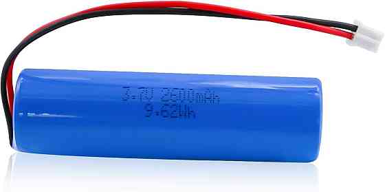 Аккумулятор Li-ion 3.7V 2600mAh PH2.0/2P для фонарей, игрушек, Bluetooth, DIY электроники Киев