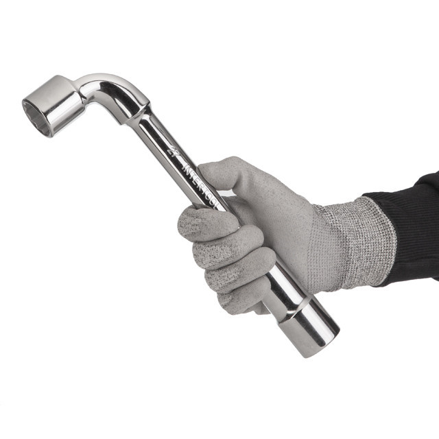 Ключ торцевой с отверстием, L-образный, 27 мм INTERTOOL HT-1627 Киев - изображение 4