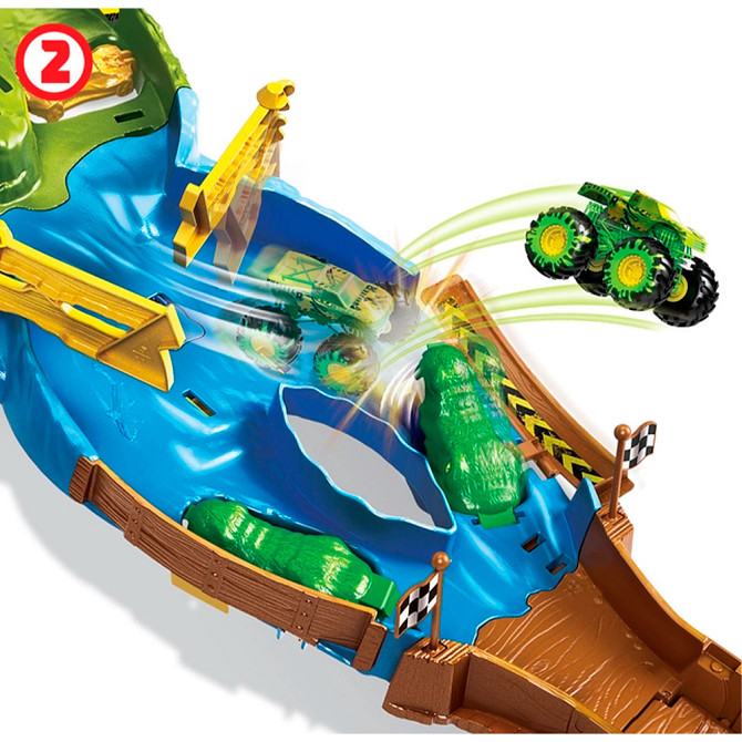 Набір ігровий Hot Wheels Гонки титанів серії Monster Trucks (HGV12) Чернігів - фото 9