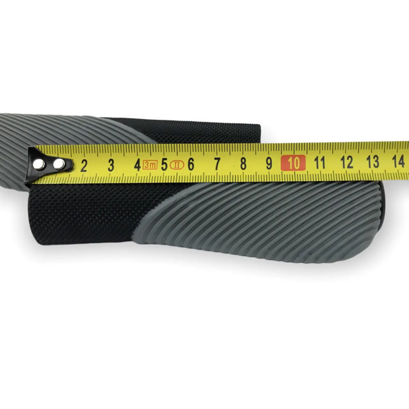 Грипсы резиновые велосипедные (ручки руля) CROSSRIDE 135ММ CR-G303-1 Черно-серый Бровары - изображение 3