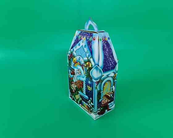 Праздничная упаковка  для новогодних подарков (700грм) №222с 