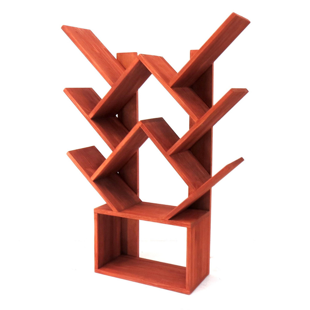 Книжковий стелаж "Рембрант 2" корал Миколаїв - фото 2