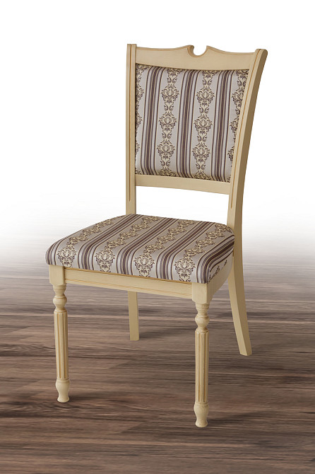 Стілець Сицилія Люкс, слон.кістк+пат/Версаль 2600б Київ - фото 1