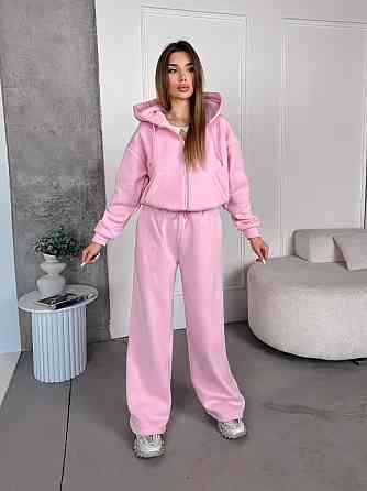 Женский теплый костюм с широкими штанами Одесса