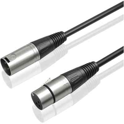 Мікрофонний кабель Fifine XLR Male to Female Black 1.8 м (L9C) Вінниця