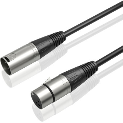 Мікрофонний кабель Fifine XLR Male to Female Black 1.8 м (L9C) Вінниця - фото 3