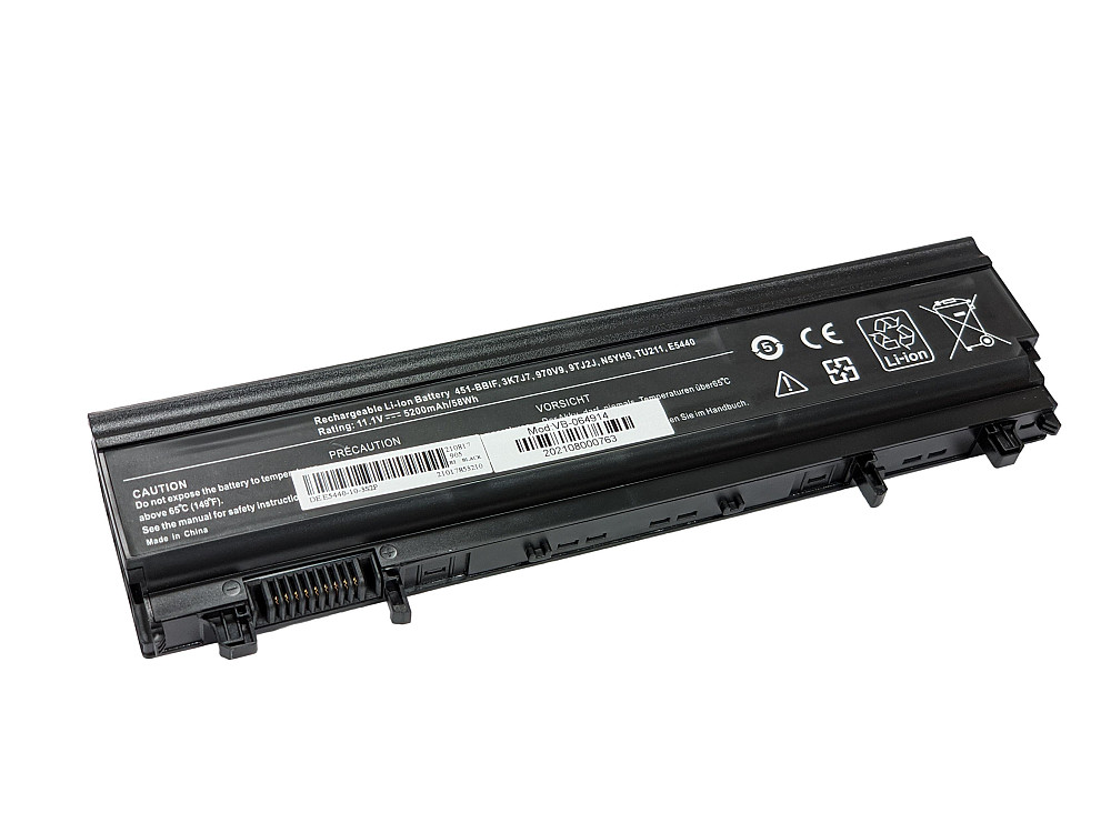 Аккумулятор для ноутбука Dell 970V9 Latitude E5440 11.1V Black 5200mAh OEM Вінниця - фото 1