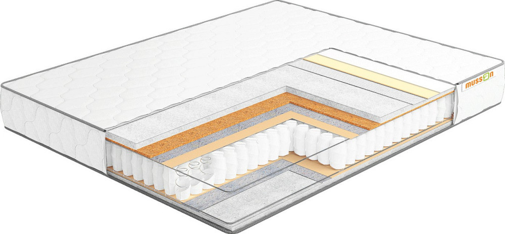 Ортопедичний матрац  Medium Mix\  Медіум мікс  пружинний 160х190 Харків - фото 1