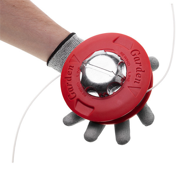 Котушка для трімера/мотокоси GARDEN, різьба, М10х1,25, діаметр волосіні макс. 3.0 мм, металева кнопка INTERTOOL DT-2276 Киев - изображение 4