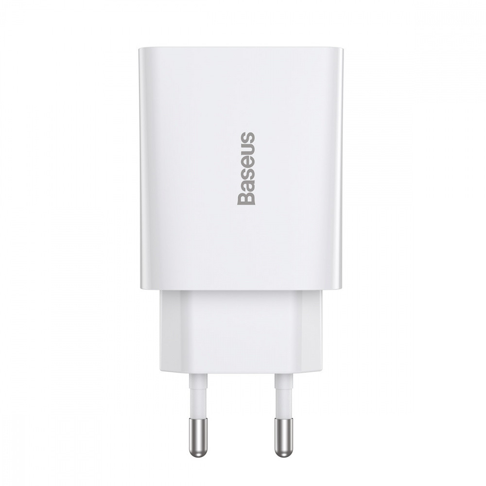 Мережевий зарядний пристрій Baseus Speed Mini PD Charger 20W 1 Type-C білий Львів - фото 1