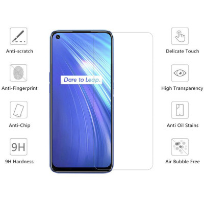 Стекло защитное Drobak Realme 6 (464635) Винница - изображение 2