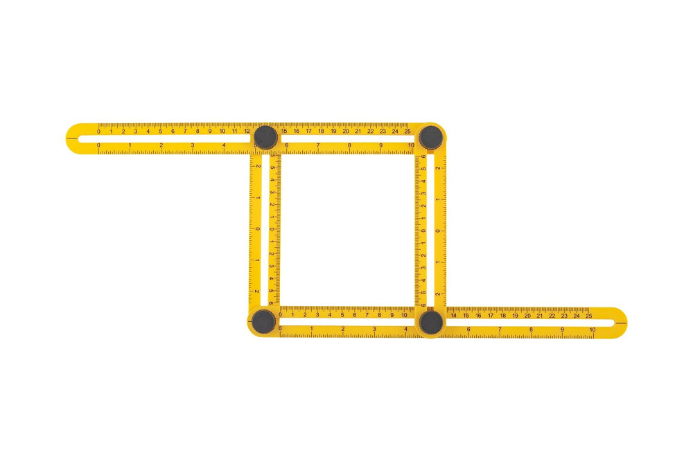 MASTERTOOL Шаблометр MASTERTOOL 250х120 мм пластиковий 30-3525 Коломия - фото 1