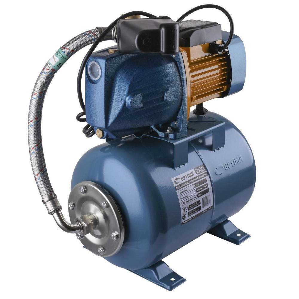 Насосна станція Optima JET100 PRIME-24 бак OPTIMA 1,1кВт на гребінці (000023275) Київ - фото 2