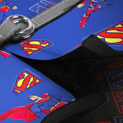 Шлея для собак WAUDOG Clothes м'яка з QR адресником "Сила Супермена" S2 (228-1079) Вінниця - фото 3