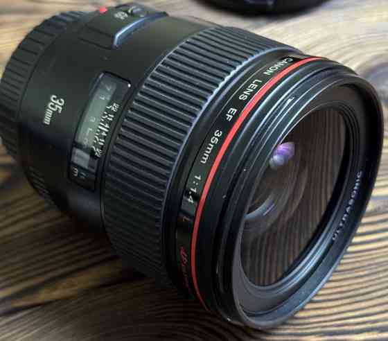 Об'єктив Canon EF 35mm f/1.4L USM. Київ