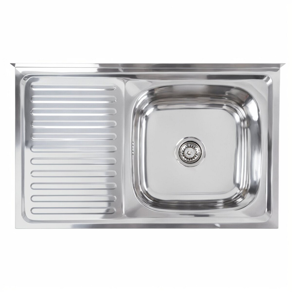 VALESO Кухонна мийка з нержавіючої сталі Valeso ПОЛІРОВКА 8050 R (0,7/160 мм) Киев - изображение 2