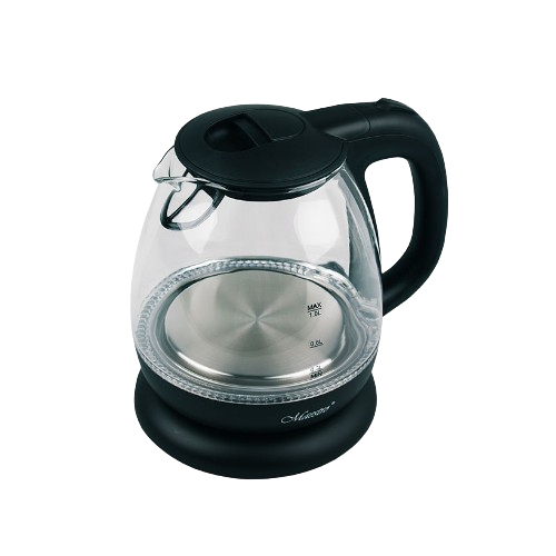 Електрочайник 1,0л 1100W скло (диск) чорний MR-055-BLACK Maestro Житомир