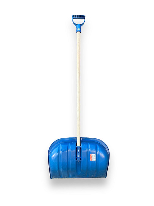 Лопата снігоприбиральна Woffmann цинкова пластина, з ручкою і держаком Харків - фото 2