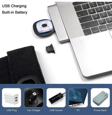 Молодіжна шапка з led ліхтариком Київ - фото 6