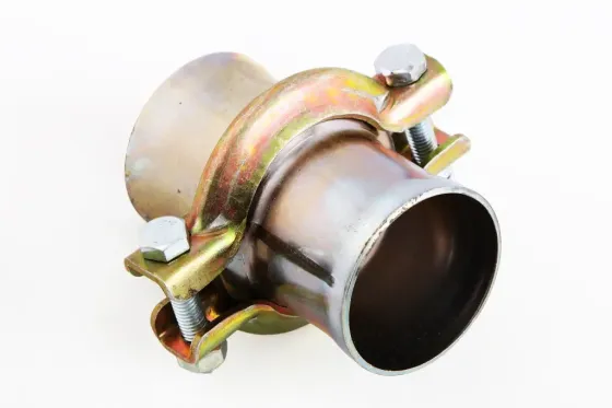 Хомут глушника Іном з патрубками 51м Металлштамп Вінниця