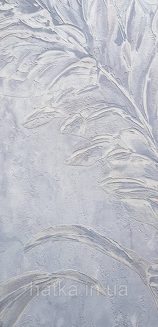 Шпалери вінілові на флізеліні Grandeco Anita1,06х10 гілки листя структурні темно-сірі Київ - фото 3