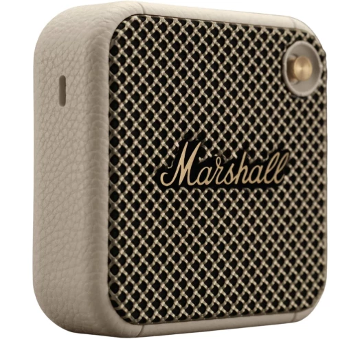 Портативна колонка Marshall Willen Cream: Bluetooth 5.1, захист IP67, 15+ годин автономності, вбудований мікрофон, колір Бежевий Київ - фото 4