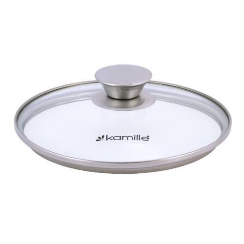 Каструля нержавіюча сталь 1,5л з кришкою порожнисті ручки 4900 KAMILLE Житомир