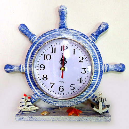 Часы настольные в виде штурвала Киев - изображение 1