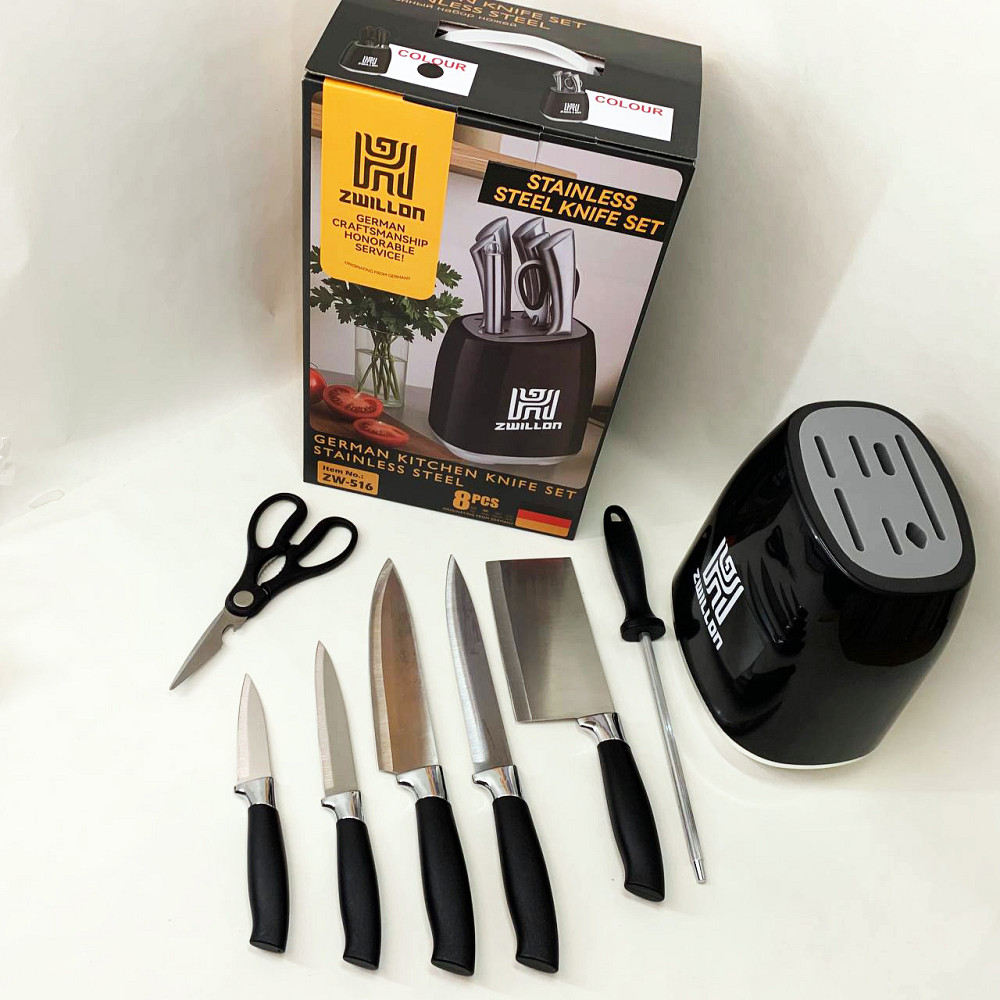 Якісні ножі для дому, Набір ножів для нової кухні, Відмінний набір ножів Ергономічні ножі кухні XQ-97 Івано-Франківськ - фото 8