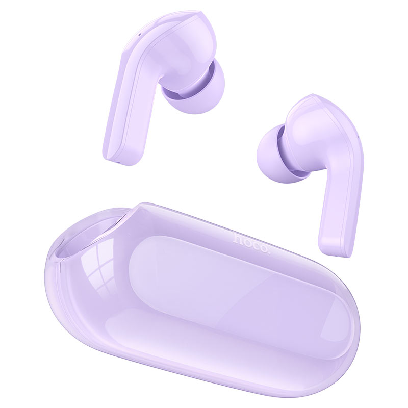 Бездротові навушники HOCO EW39 Bright true wireless ENC BT headset Purple Київ - фото 10
