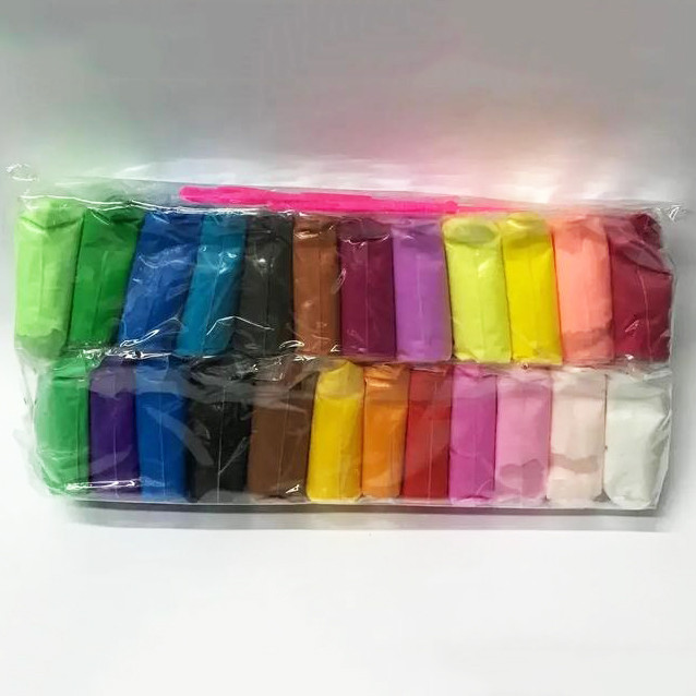 Воздушный пластилин поделки 24 шт, Легкий воздушный пластилин Детский наборы для лепки CY-93 Киев - изображение 7