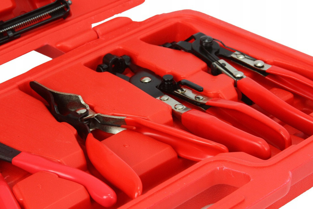 Универсальный Набор клещей для снятия хомутов 9 штук в кейсе Mar-Pol (M49545) Нововолынск - изображение 2