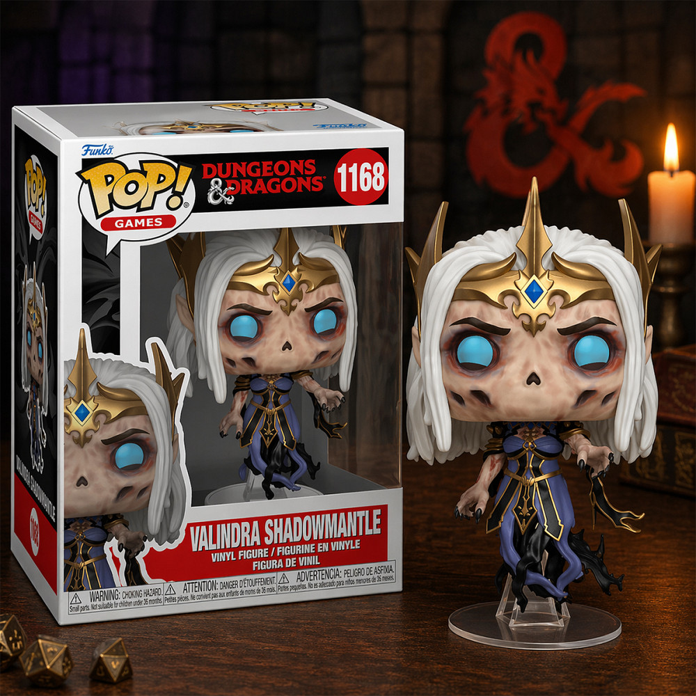 Ігрова фігурка Funko POP! серії Підземелля та Дракони - Валіндра Шедоумантл Днепр - изображение 6