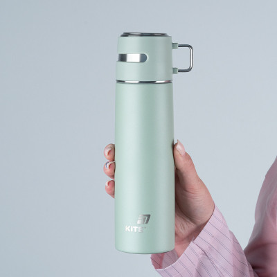 Термос Kite 500 мл зелений (K25-1224-4) Винница - изображение 5