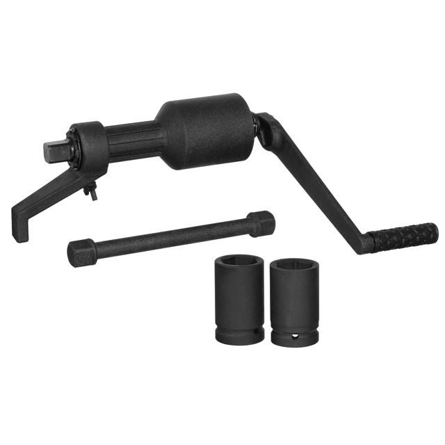 Ключ балонний роторний для вантажних авто, 380 мм, передавальне відношення 1:58/1:38, макс. крутний момент 3800 Nm, головки 32, 33 Київ - фото 1