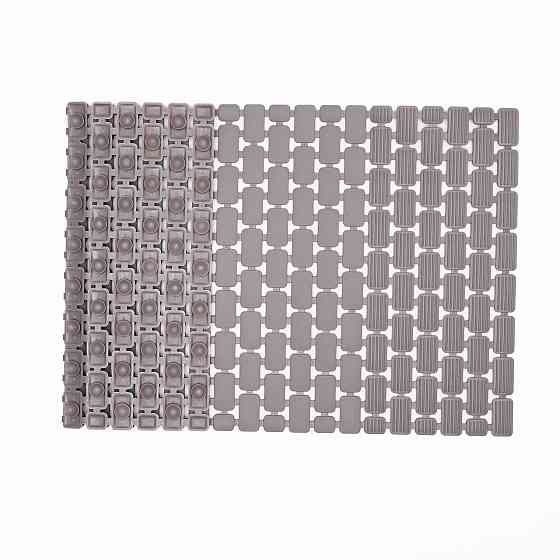 Коврик для душа на присосках 73×40 см, сірий Київ