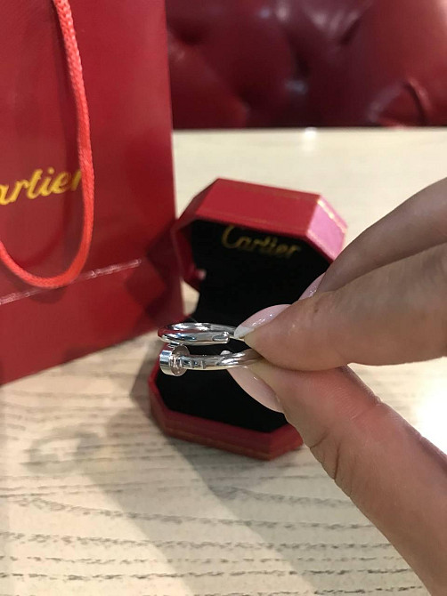 Cartier кільце гвоздик посрібнення / Картьє кільце цвях Одеса - фото 3