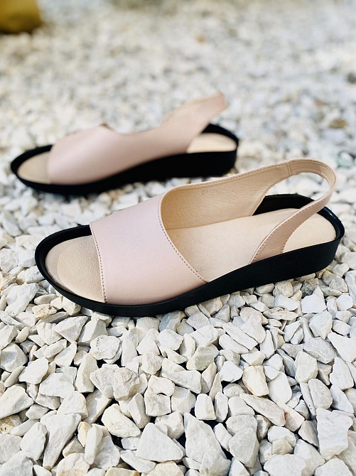 D and V Босоніжки жіночі D and V 2712 пудра (літо, шкіра натуральна) (2519) 36р.37р.38р. Коломия - фото 9