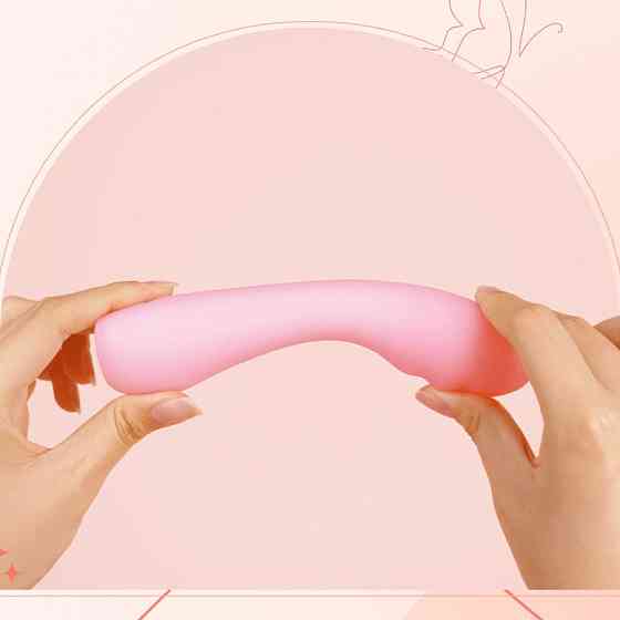 Вибратор для точки G BeYourLover Cloud IPO, розовый, 15.3 х 3.6 см Sex Aura Киев