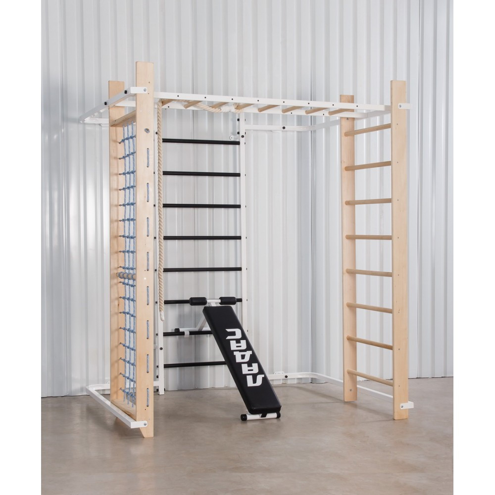 Шведская стенка спортивный комплекс Olimp White для детей и взрослых усиленная металлическая для всей семьи Каменское - изображение 3